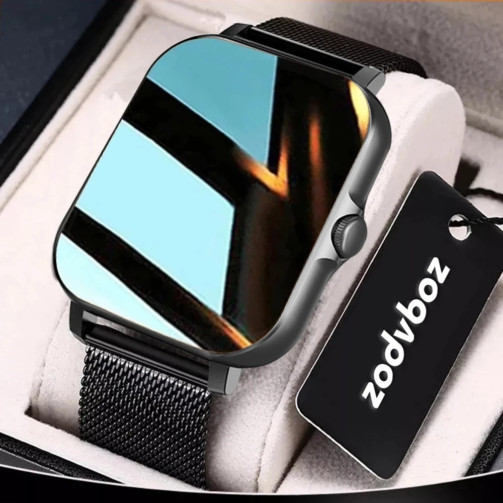 2022 New Bluetooth Answer Call Smart Watch Men Full Touch Dial Call Fitness watch IP67 Waterproof Smartwatch men for android IOS