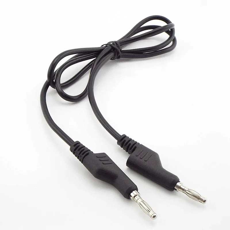1M Test Cable Lead Double Ended Banana to Banana Plug Test Leads Cable 4mm 10A for Multimeter Measure C1