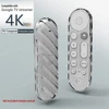 Clear Case for Google TV Streamer 4K 2024 Remote Control Anti-Slipping Protective Case Protection Cover TPU Transparent Shell 2