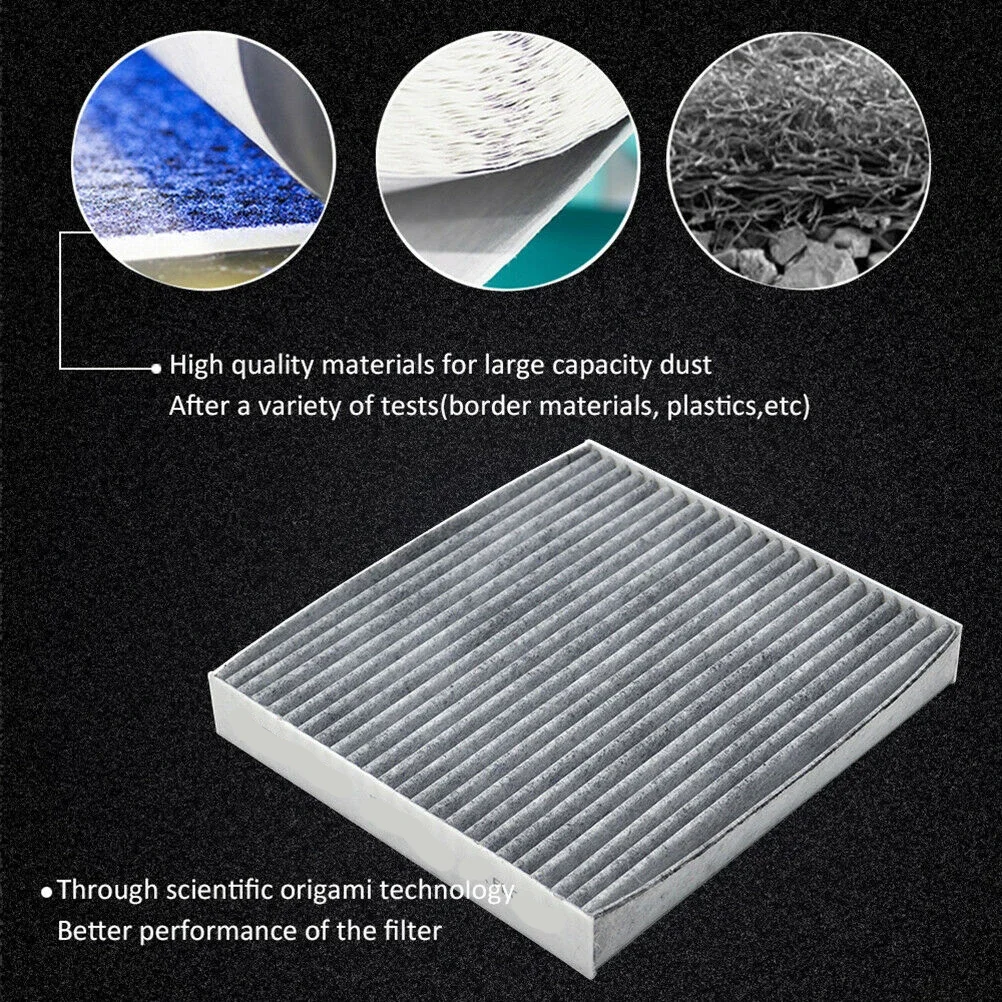 Carbon Fiber Cabin Air Filter For Toyota Corolla Camry Tundra Yaris For Lexus ES350 GS350 GS430 air filters car filter