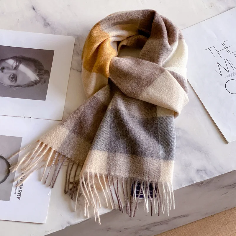 60 coffee yellow plaid