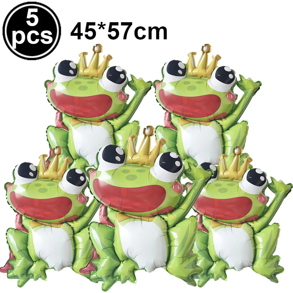 Aazon.co: 2 Pcs Green Frog Balloons Frog Shaped Foil Ylar Balloons...