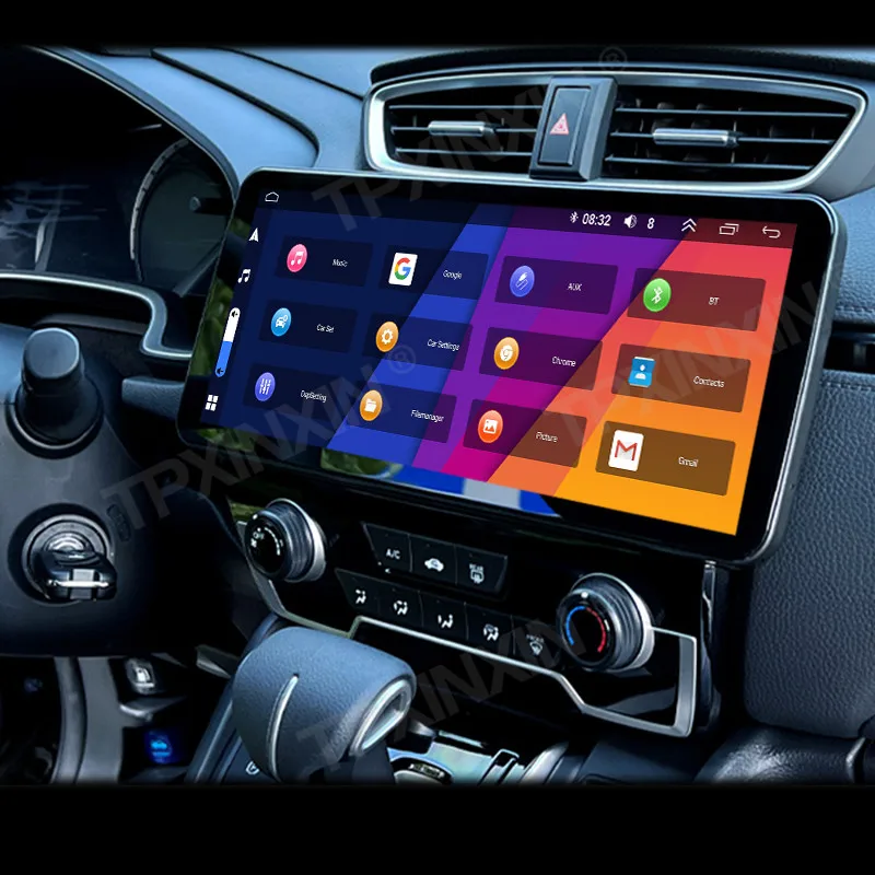 

Автомобильный мультимедийный видеоплеер, экран 12,3 дюйма, Android 12, для Honda CRV CR-V 2016 Breeze 2017 2021, GPS навигация, радио 128 ГБ Carplay