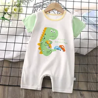 Summer Baby Jumpsuit Romper Clothing Boys Girls Clothes Children's Short-Sleeved Newborn One-piece Romper Children Clothing 6
