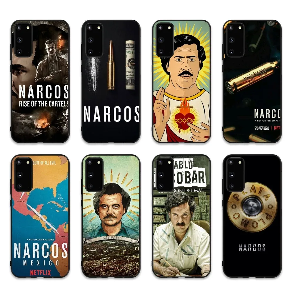 Narcos Tv Series Pablo Escobar Custodia Per Telefono Per Samsung S 9 10 20 21 22 23 30 23Plus Lite Ultra Fe S10Lite Fundas