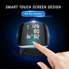 Smart Touch LCD Screen Wrist Blood Pressure Monitor Digital Voice Chargeable Automatic Tonometer Heart Rate Sphygmomanometer 2