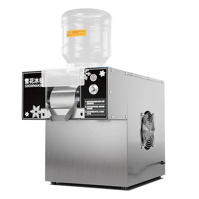 Machine à crème glacée à neige haute efficacité, machine commerciale de flocon de neige 529LBS/24H avec Texture réglable, acier inoxydable SUS304 1