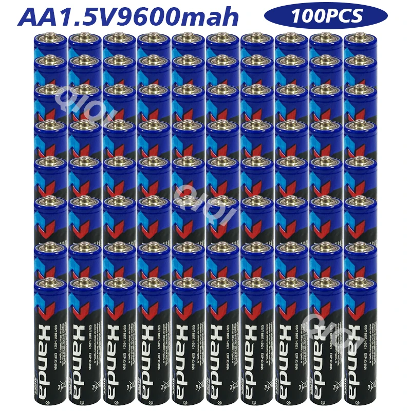 100PCS AA1.5V9600mah Disposable Carbon Zinc Manganese Dry  Suitable for Small Toys Remote Control Clock LED Light Brand New