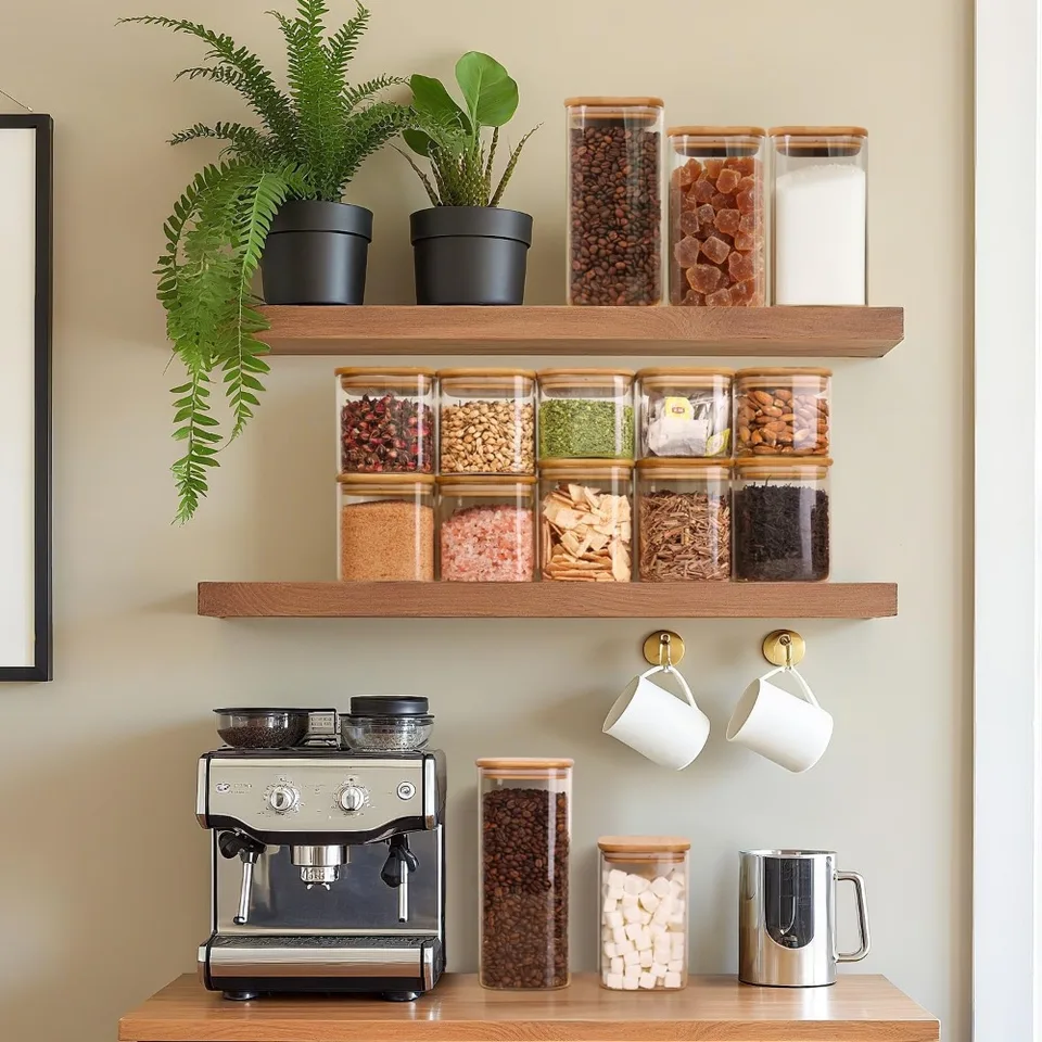 Versatile 37oz Glass Storage Containers with Lids Set