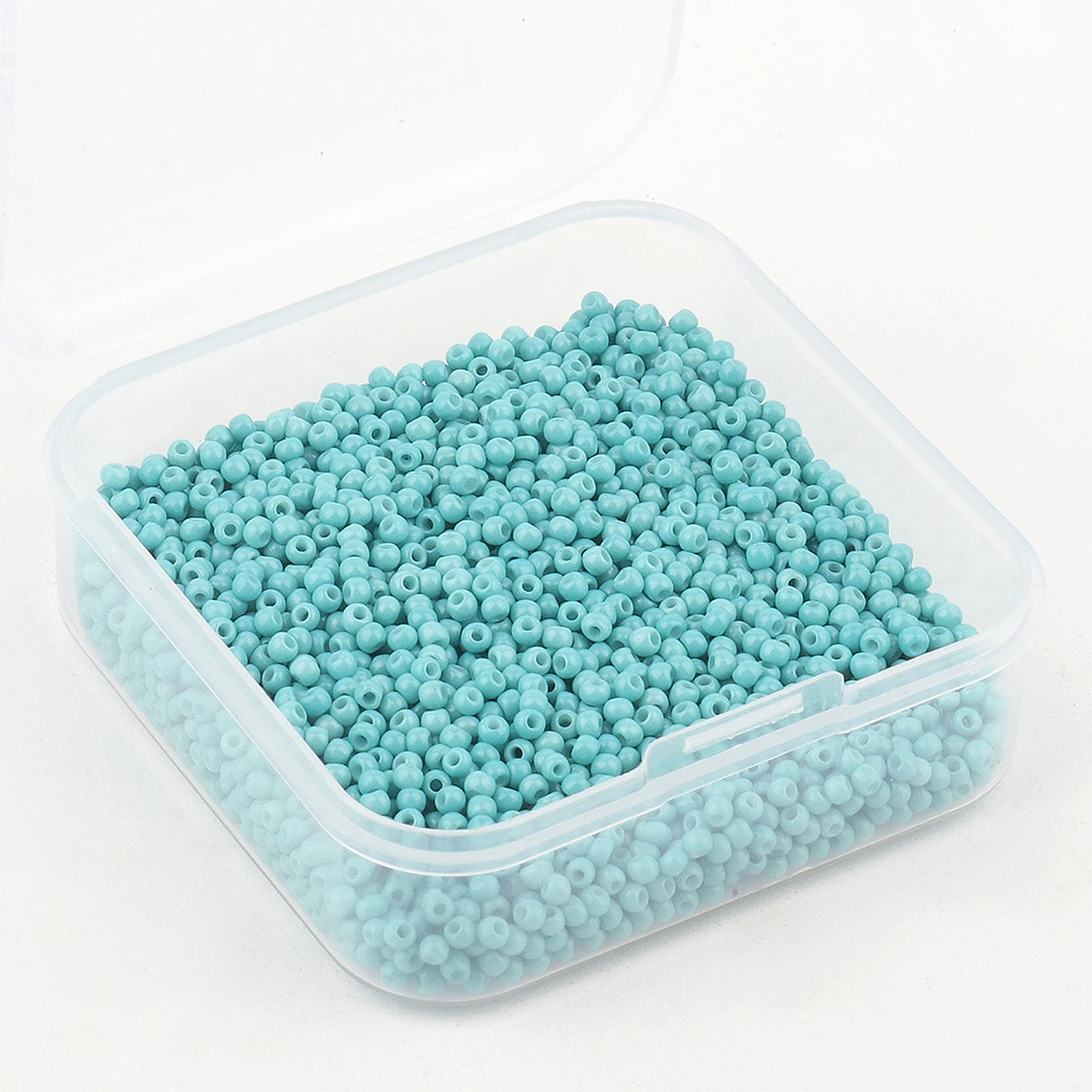24.000 Perline Di Vetro Da 2 Mm Colorate + Kit Accessori Per Creare Gioielli Fai Da Te