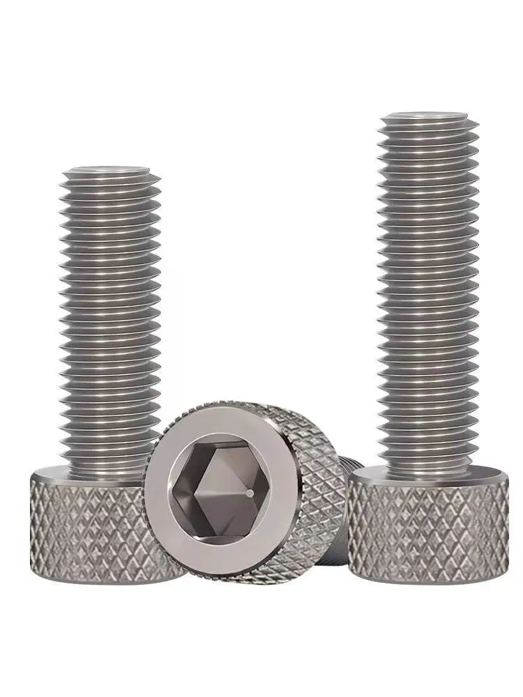 DIN912 TA2 Titanium Cylindrical Hexagon Hex Socket Head Cap Allen Bolt Screw