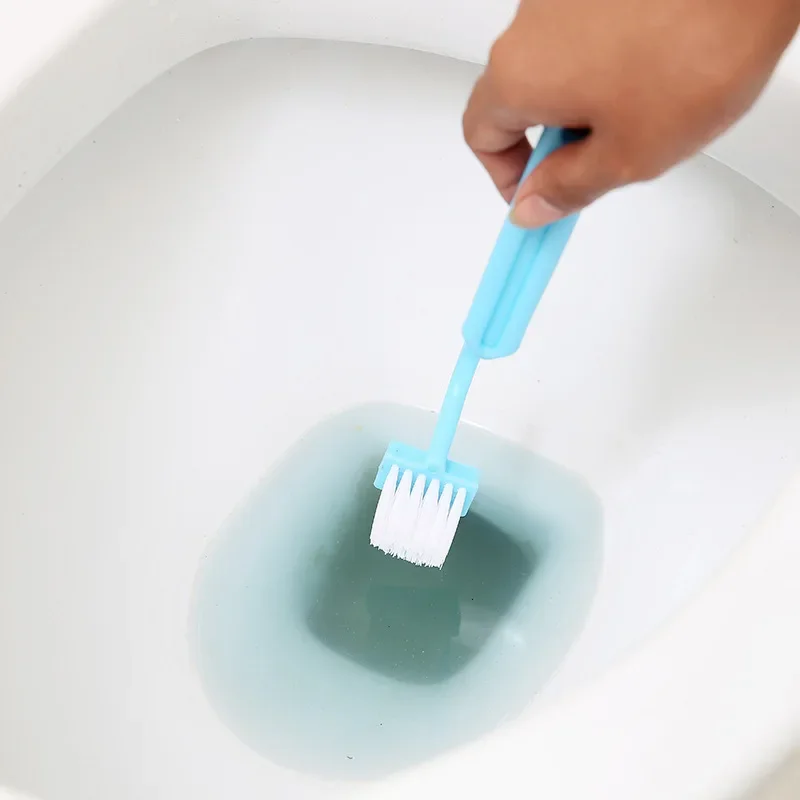 Useful Things for Kitchen Gadgets Elbow Cleaning Tools Bathroom Supplies Household Dish Soap Handle Toilet Brushes Wc Brush Deep