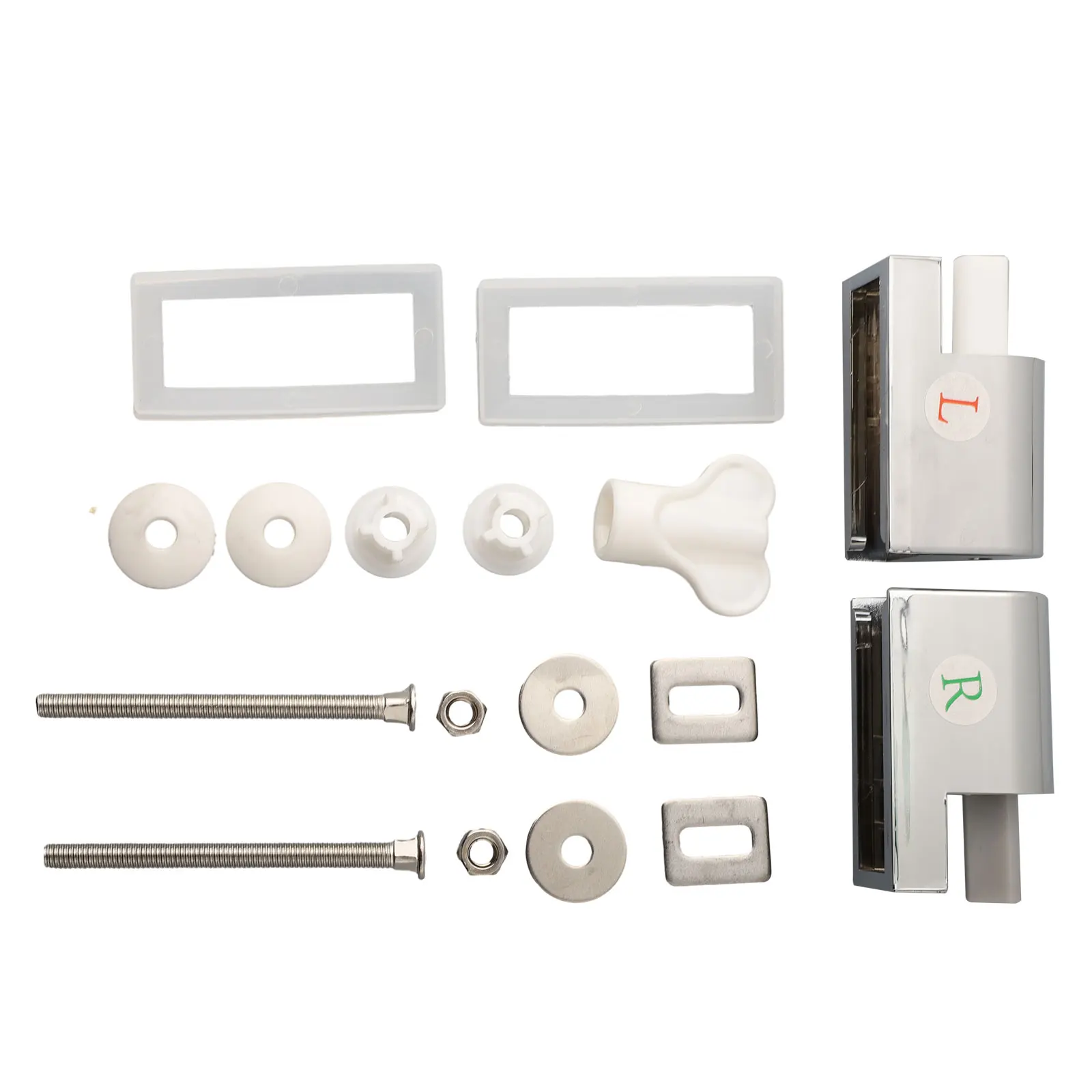 Hinge Kit Toilet Cover Slow-down Connector Toilet Seat Hinges Toilets Soft Close Replacement Accessories Bathroom Hardware