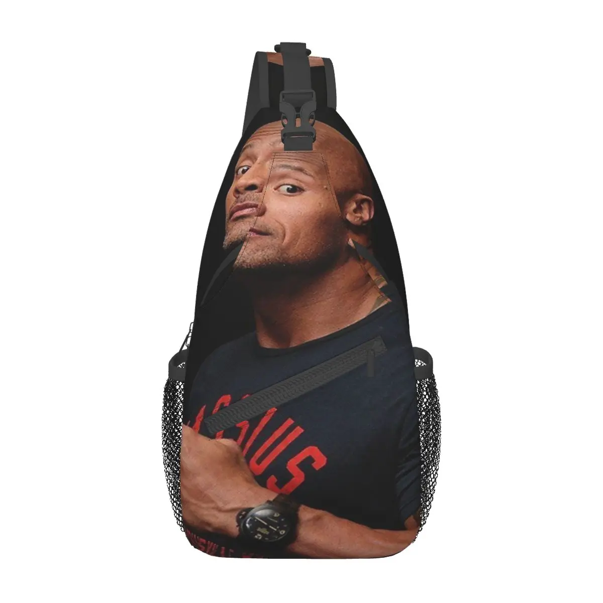 

Dwayne Johnson Chest Bag Fashionable Large capacity For Office Nice gift Multi-Style