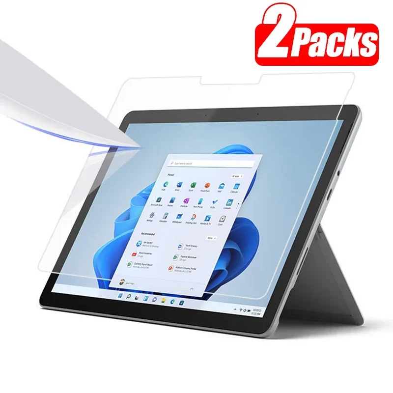 Pellicola Salvaschermo 2 Pezzi Per Microsoft Surface Pro 8 9X7 Plus 7 6 5 4 3 13 Pollici 2021 12.3 "Vetro Temperato Per Surface Go 3 2 2020