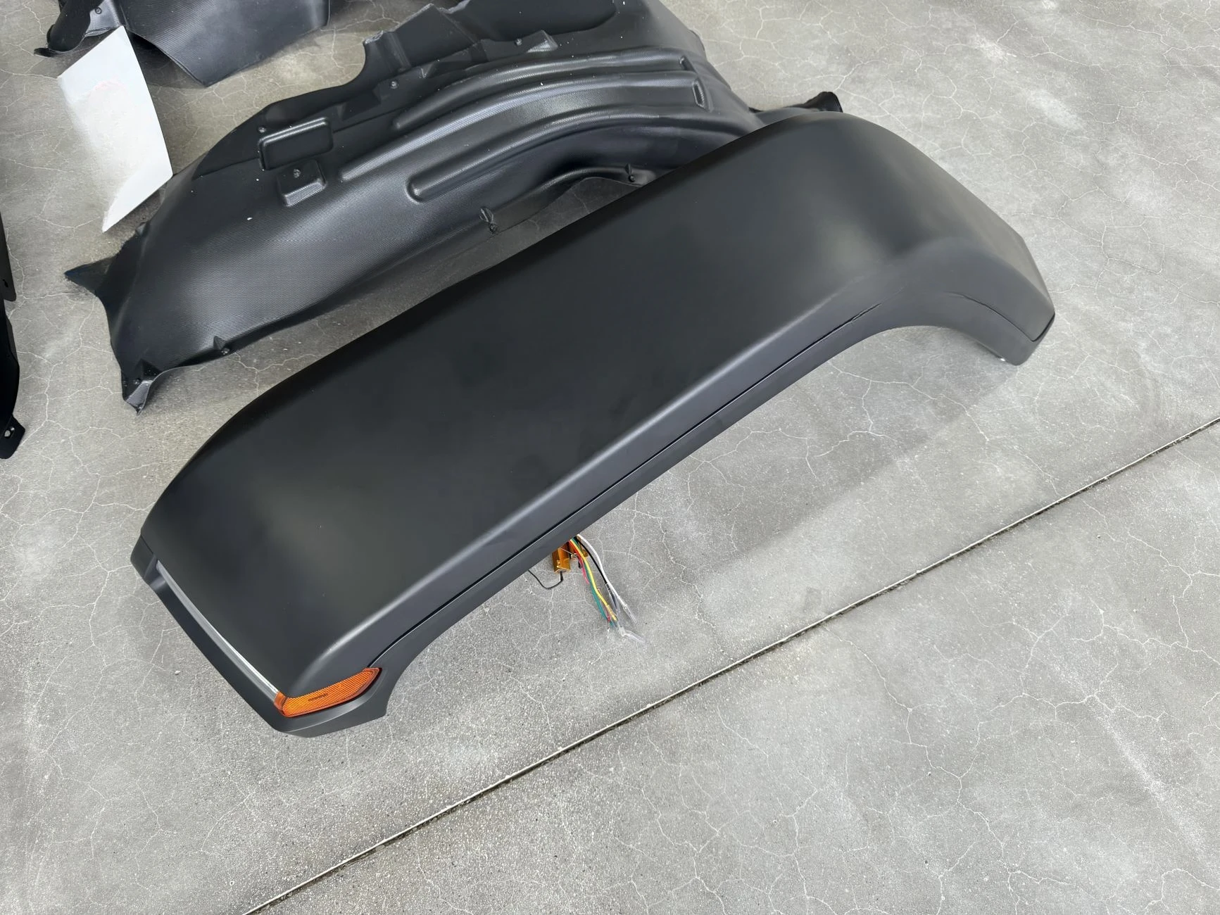 Car exterior accessories old to new bodykit for Jeep Wrangler JK to JL style fender flare and grillecustom
