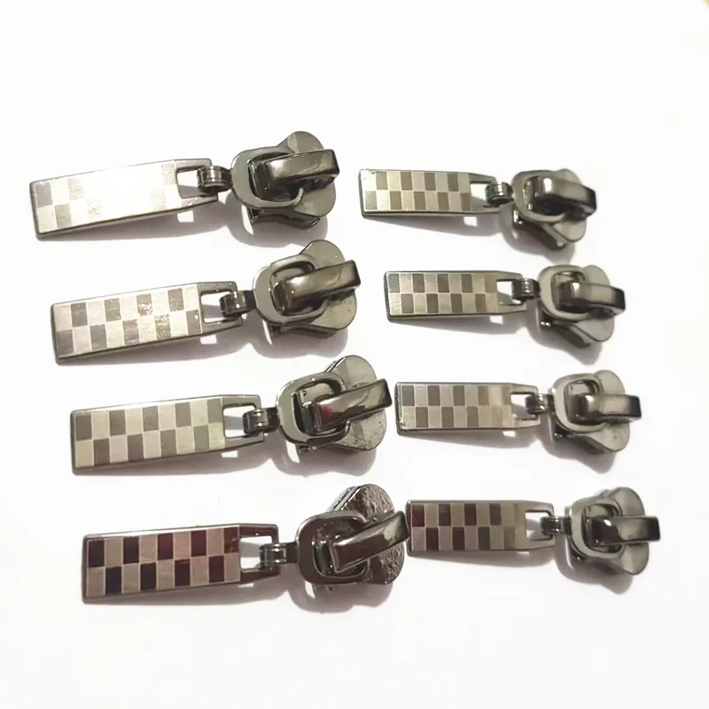 10/20Pcs 5# Resin Zipper Gun Black Zipper Head Clothing Home Textile Metal Slider For B03