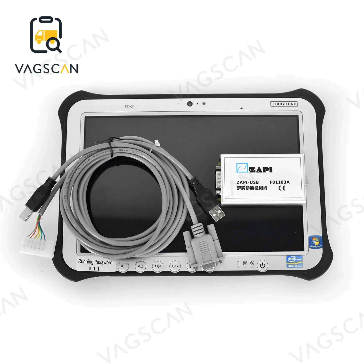 Fzg1 Tablet Zapi-Usb Programmatore Strumento Controller Elettrico Diagnostico Zapi F01183A Cavo Dati Software Console Zapi