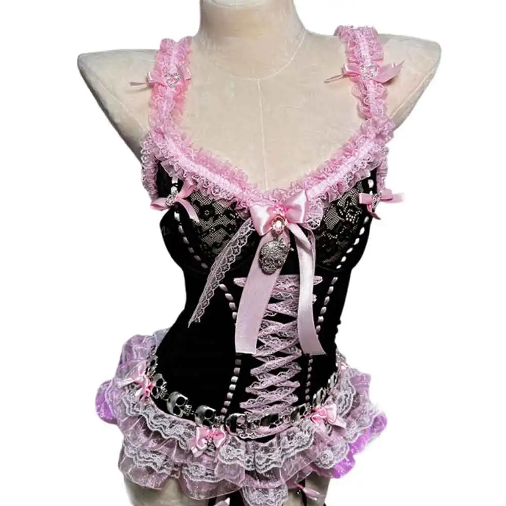 Y2K Pink Top