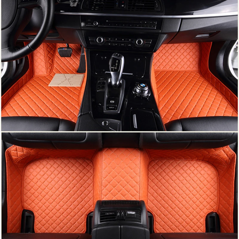 

Custom Car Floor Mats for Lincoln CORSAIR 2020-2022 Years Artificial Leather Carpet Interior Car Accessories