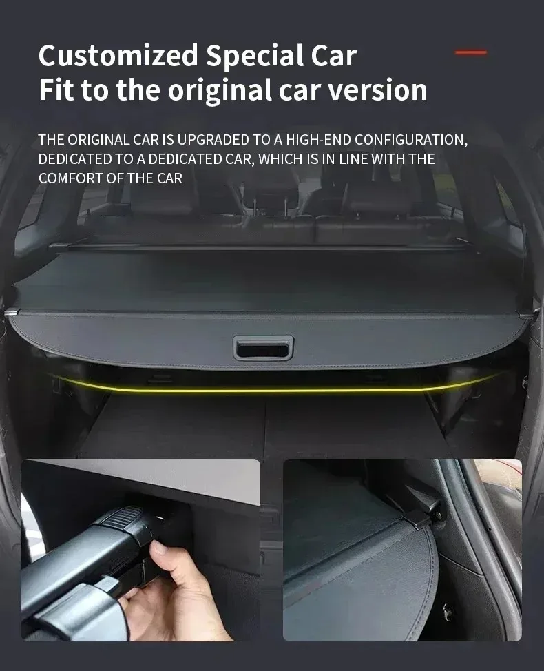 Trunk Cargo Cover For Lexus NX200 NX200t NX300 NX300h AZ10 2015~ Tray Curtain Pad Shielding Shade Accessories
