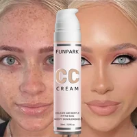 Crème CC correctrice de couleur, fond de teint pour le visage, correcteur imperméable, liquide blanchissant, maquillage coréen, cosmétiques, 30ml, 1 pièce 1