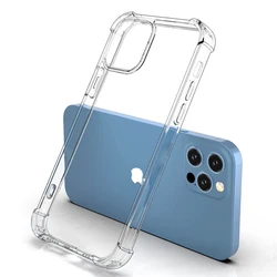 Shockproof Clear Silicone Back Cover Phone Case (For iPhone 7 Plus)