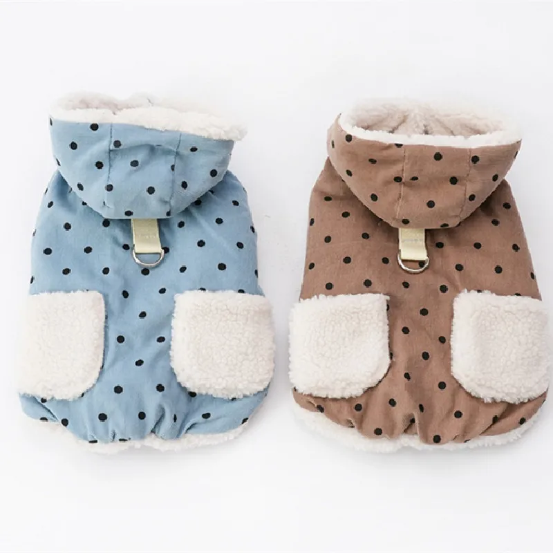 

Winter Pet Outfits Cat Puppy Small Dog Costume Coat Jacket Yorkie Pomeranian Poodle Bichon Schnauzer Dog Clothes Pet Clothing