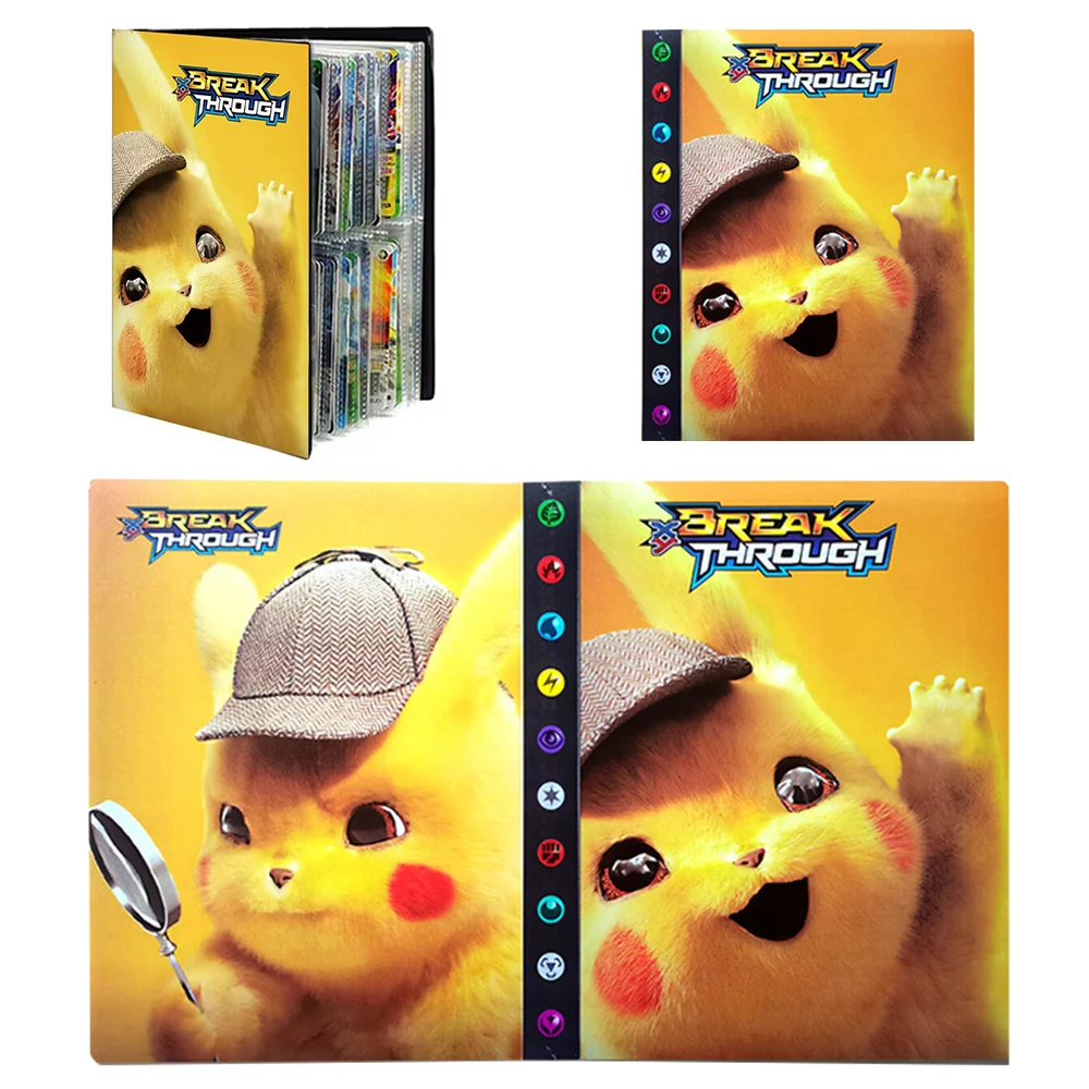 240PCS Pok&eacute;mon Cards Album Book Holder Collection pokemon cards card holder