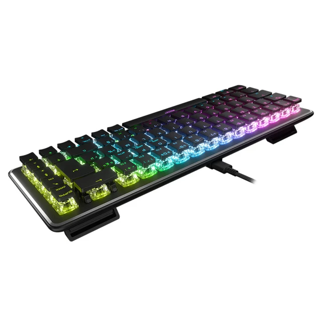 ROCCAT Vulcan II Mini Air 65% Optical Mechanical Gaming Keyboard, Full  Wireless and Bluetooth Capabilities, Customizable RGB Illumination, Button