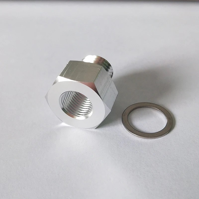 Oil Pressure Sensor M12*1.5 Adapter to 1/8 NPT Port Fitting for LS Engine Swap LS1 LSX LS3 pressure transducer sender fuel pressure fitting adapter
