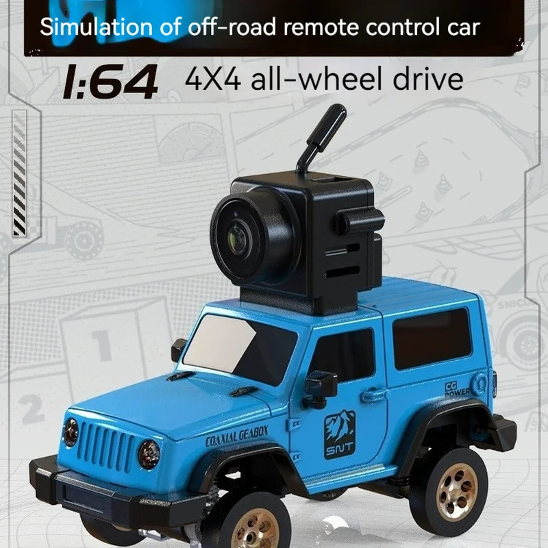 Snilco Wireless First Perspective Fpv Remote Control Car Rc Four-Wheel Drive Climbing Car Toy Boy Off-Road Vehicle Birthday Gift 2