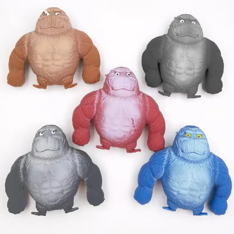 

Gorilla Decompression Extrusion Slow Rebound Deformation Adult Vent Anxiety Reliever Sensory Toy Children