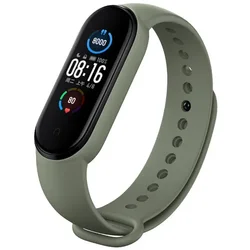 Silicone Bracelet Wrist Strap for Smartwatch - Enhanced Watch Band Accessories (Army Green 10)