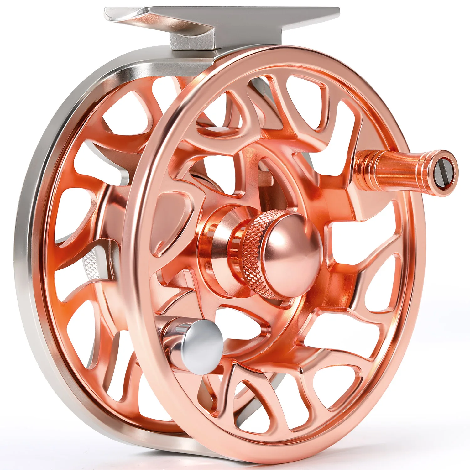 Moulinet pêche à la mouche Sougayilang CNC 5/6 frein 11kg pour truite ombre saumon