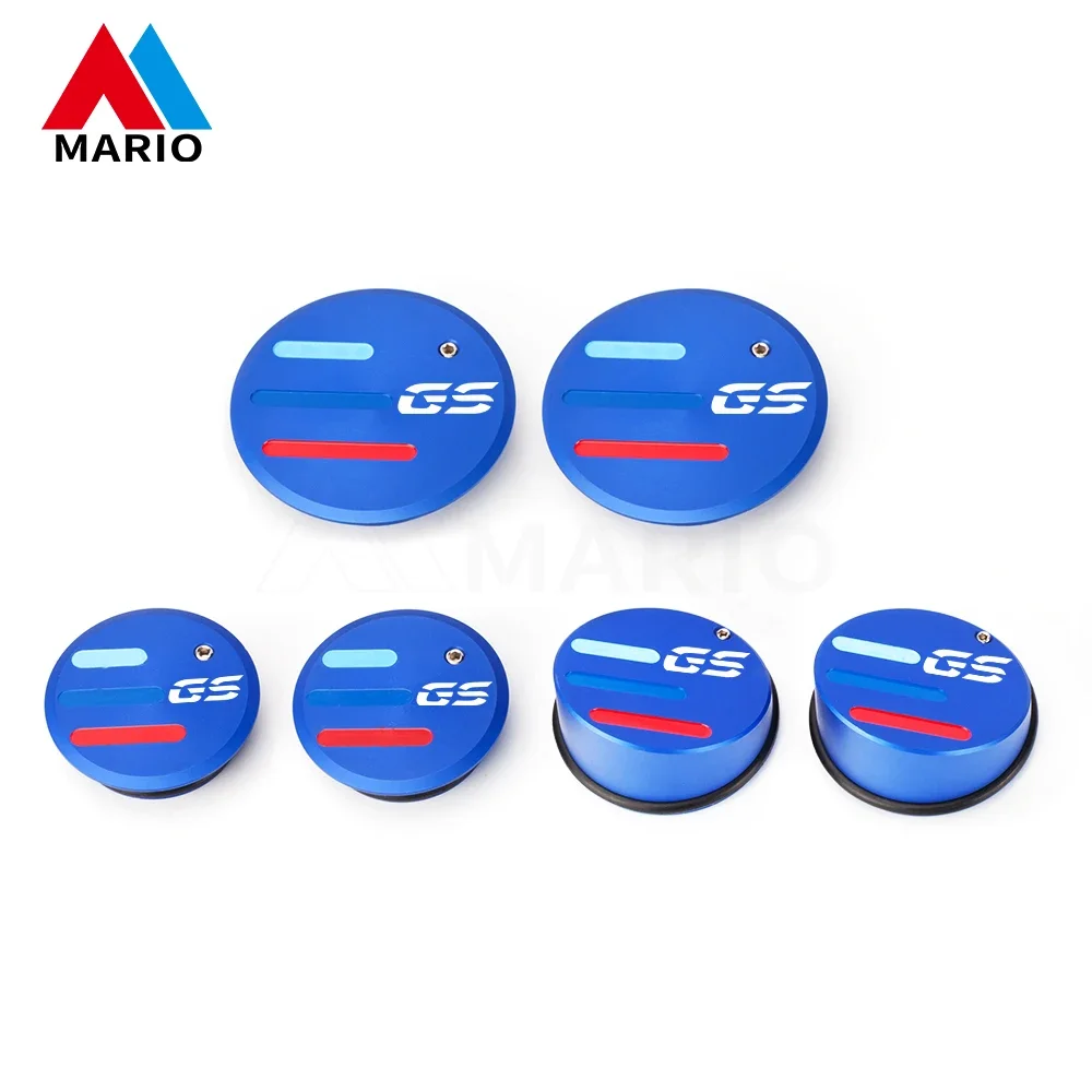 

Motorcycle Frame Swingarm Hole Cover Plug Decor Cap For BMW R1200GS LC Adv R1250GS R1200 R1250 GS Adventure R 1200 1250 GSA Blue