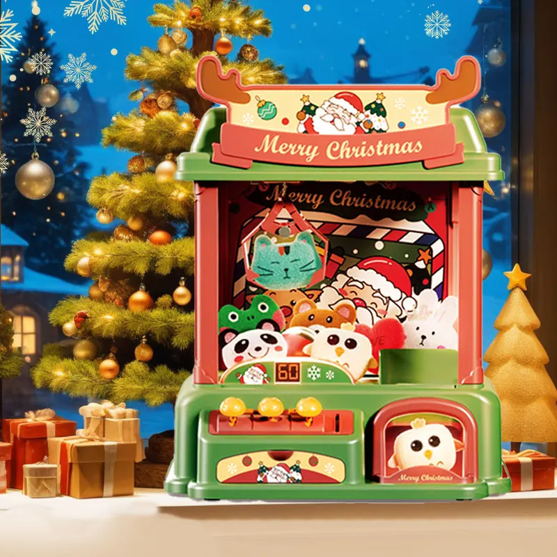 Kids Claw Machine, Mini Candy Vending Grabber, Prize Dispenser Toys for Girls and Boys, Electronic Claw Game Machine for Party 3