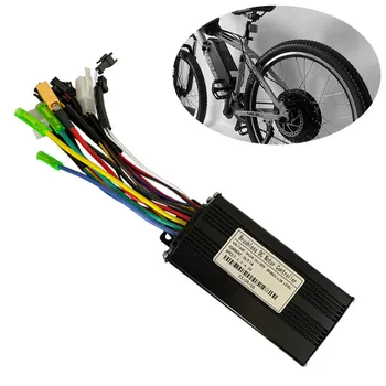 Controller brushless a onda sinusoidale JN 36/48V 26A 500/750W SM a tre modalità per biciclette elettriche, tricicli, e-bike e scooter elettrici.