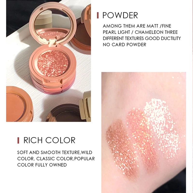 Eye Shadow Tri-Color Eye Shadow Matte Create Multi-Layered Eye Makeup