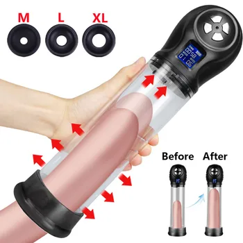 Electric Penis Pump Vacuum Pump For Penis Enlargement Penile Extender Male Masturbators Sex Toys for Men Exercising Men's Dick 1