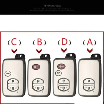 Cover portachiavi in Silicone per Toyota Land Cruiser Prado 150 Camry Prius Crown per Subaru 2013 2014 Foreste Outback XV legacy - Cover portachiavi in Silicone per Toyota Land Cruiser Prado 150 Camry Prius Crown per Subaru