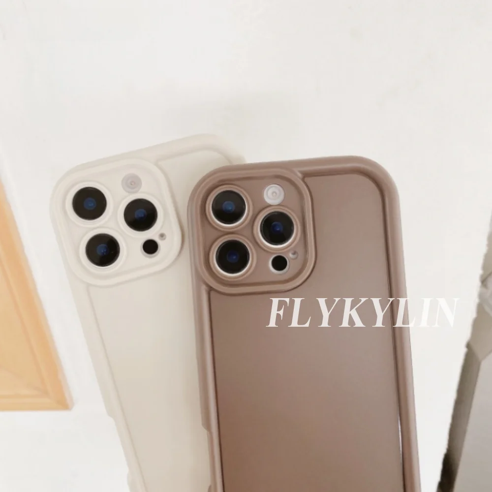 Soft Silicone Protective Phone Case with Long Back Rope