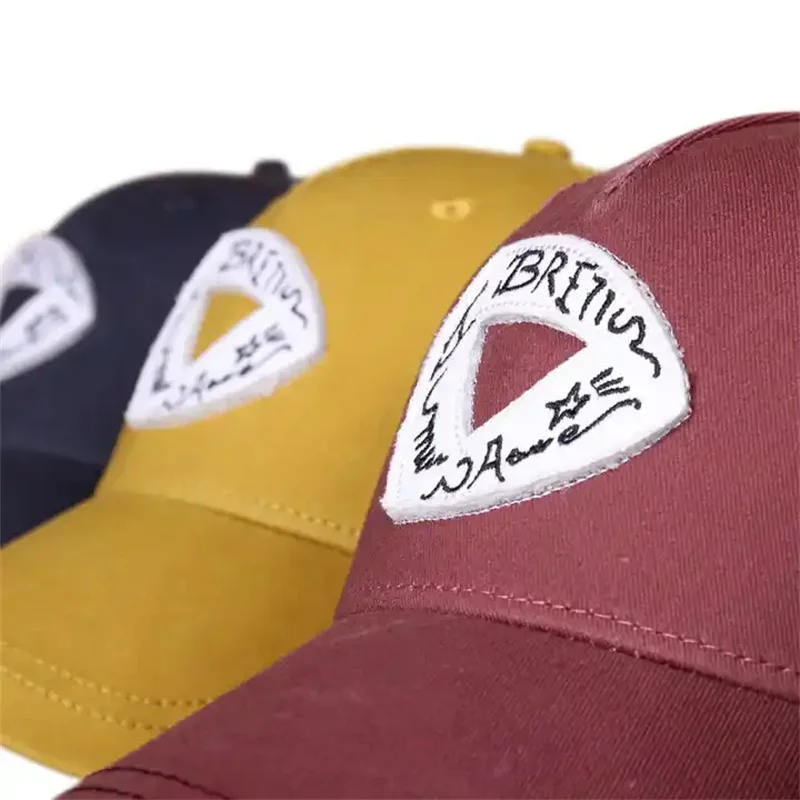 Outdoor Sun-shading Unisex 6 Panel Fashion Vintage Sports Cap Crisp Sun-blocking Cotton Embroidered Baseball Cap With A Patch