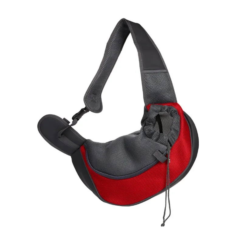 Pet Dog Cat Sling Carrier Pet Carrier Bag Pet Carrier Backpack Pet Bag Breathable Travel Safe Sling Bag Puppy Kitten Outdoor Mesh Oxford Single Comfort Handbag Tote Pouch