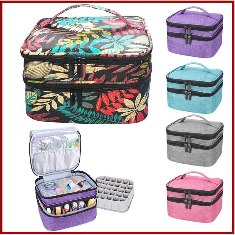 

43 Bottle Essential Oil Storage Bag for DoTERRA Cosmetic Organizer Travel Aromatherapy Storage Carrying Case Women Cosmetic Case