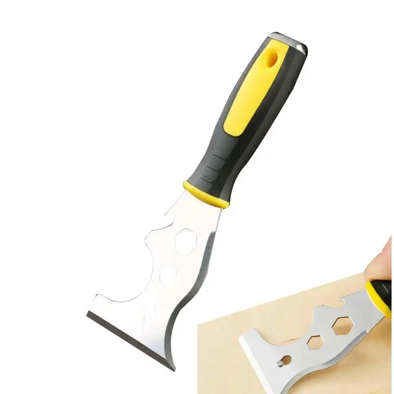 

Putty Knives Scraper Shovel Scraper Blade Construction Tool 7 In 1 Multi-purpose Drywall Putty Knives Wall Paint Remover Scraper