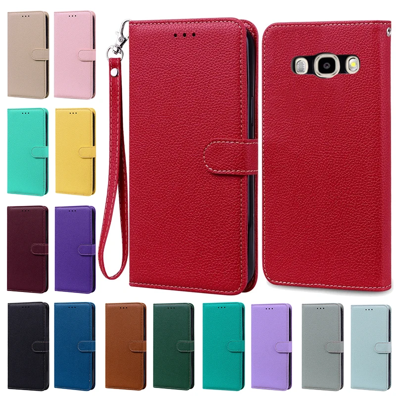 Custodia A Portafoglio Per Samsung Galaxy J5 2016 Cover Custodie Magnetiche In Pelle Per Samsung J5 2016 J510 J510F Borse Protettive