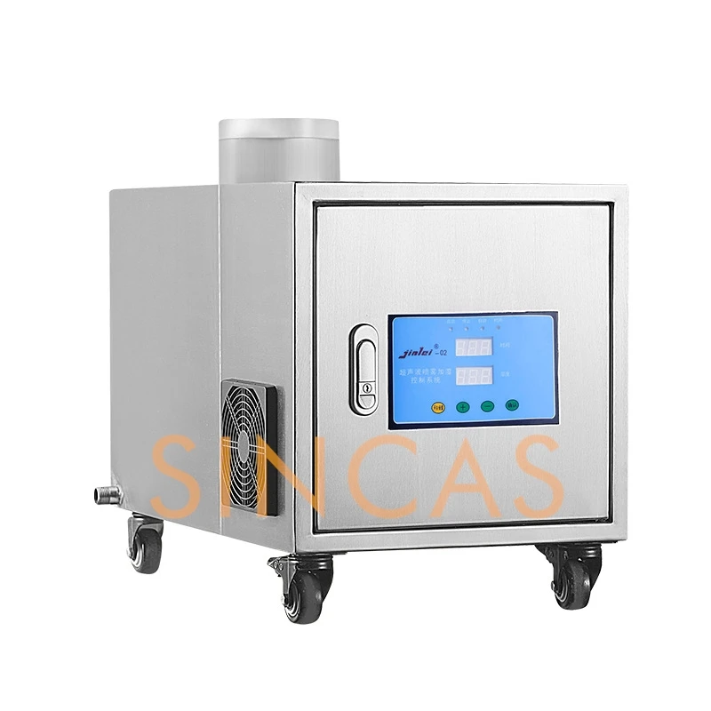 Stainless Steel Humidifier Microcomputer Controlled Faucet Without PVC Pipe Diffuser Commercial Industrial Ultrasonic Humidifier