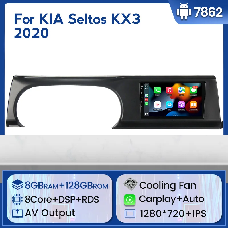 Android Auto Car Radio Multimedia Video Player For Kia Seltos Kx3 2020
