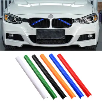 BMW Griglia Anteriore Bar V Brace Wrap Per BMW 1/2/3/4/5/6 Serie X1X2X3X4X5 GT3/5 Tubo di Contorno Decorativo Trim Stampaggio Fit